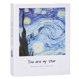B2WIN 精美相簿 12.7cm, 100張, 星月夜