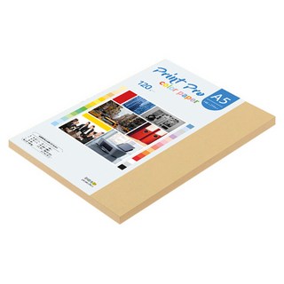 paperculture Print Pro 彩色影印紙 120g No 04 淺黃色, 80個, A5