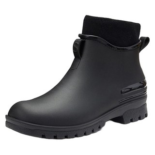 Sunbit Levea 刷毛內裡防水短筒雨靴