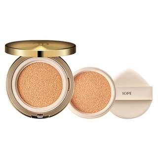 IOPE 艾諾碧 無瑕緻顏美肌氣墊粉底 16g+補充包 16g組, 1組, 21號