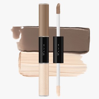 KATE 凱婷 3D Creator Duo立體雙色修容打亮筆, EX-2 Zebra Metal, 1支