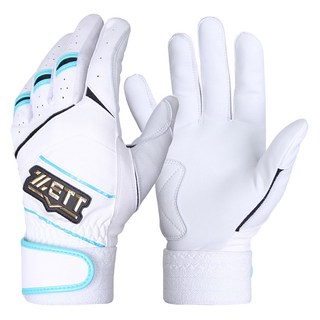 ZETT 打擊手套 雙手用 BGK-341, 白色 + 白色, 1套