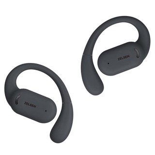젤센 오픈 블루투스 무선 이어폰, 젤팟 액티브 에어 ZE-3000A, 다크그레이