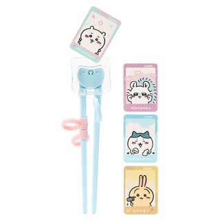 LiLFANT Chiikawa 卡片變換學習筷 第1階段 Quattro MZ8459, 1套, 混合顏色