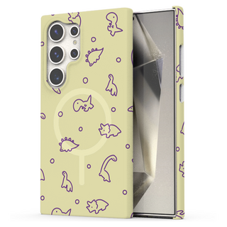 Essence Wear 恐龍圖案 MagSafe 硬殼手機殼