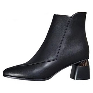 Basic Step 女款增高鞋跟踝靴 EF016