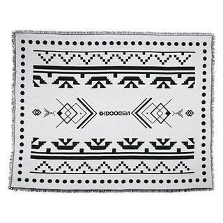 IDOOGEN 雙面露營地墊地毯毛毯 北歐圖案, 1個