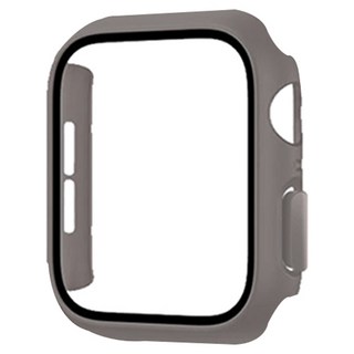 Apple Watch 透明PC硬殼 44mm, 1個, 石灰色