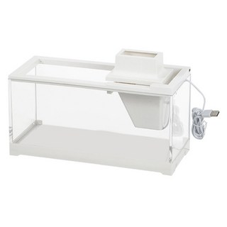 AQUAB 自動過濾清潔魚缸, 白色, 1個