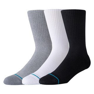 스탠스 아이콘 크루 양말 3켤레 세트 M556D18ICP