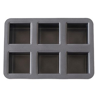 日本 cotta 迷你可愛方塊吐司模 6格 MP542, 1個