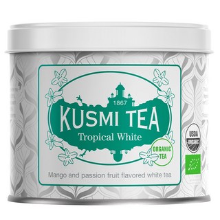 KUSMI TEA 白茶茶包 百香果&芒果風味, 1個, 1入, 90g
