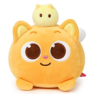 pinkfong 碰碰狐 趴趴絨毛娃偶, 12.5cm, Ninimo, 1個