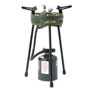 제라 5구 고화력 캠핑 강염 메인스토브 JB-105, 카키, 1개
