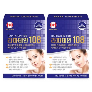 라파테인 108 45g, 2개, 90정