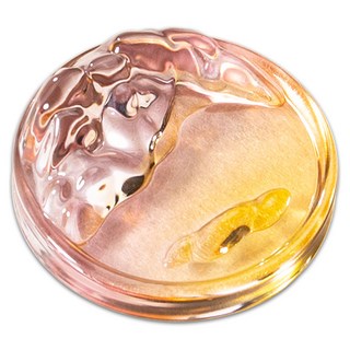 Khohimo 文房四寶 墨碟 硯台 墨碗 兩用筆架 粉色漸層 4W457, 漸層粉, 1個