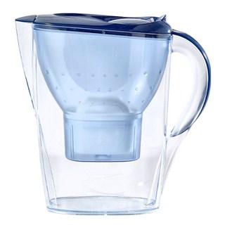 BRITA Marella Cool 濾水壺, 藍色, 1個, 2.4L