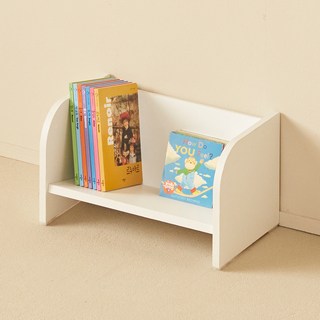 YEDAUM 兒童用 Arin 書架 400, 白色, 1層