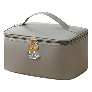 일상속반짝 피크닉 보온보냉백 1단, 그레이, 1개