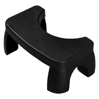 Holmes Pick順暢排便馬桶腳踏凳 高級型, 黑色, 1個