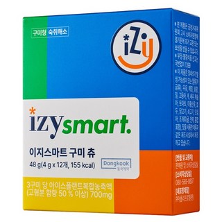 Dongkook 東國製藥 Izy Smart提神軟糖 12包入, 48g, 1個