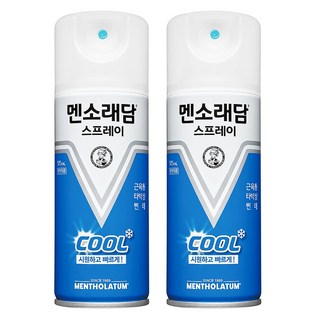 멘소래담 쿨 스프레이 175ml, 1개입, 2개