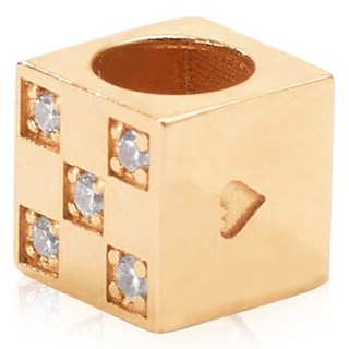 semijuwelry 女款 14k 幸運盒墜飾