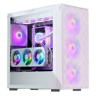 Jooyon 2024 LIONINE Extreme Core i5 英特爾 第13代 GeForce RTX 4060 Ti, D734F46TW-W, 白色, 16GB, 512GB, WIN11 家用版