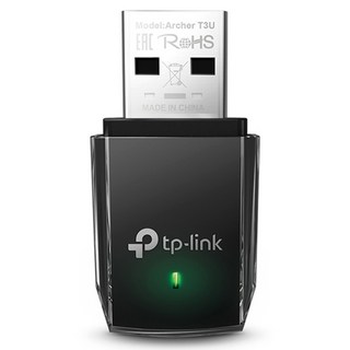 티피링크 AC1300 미니 MU MIMO USB 무선 랜카드, 1개, Archer T3U