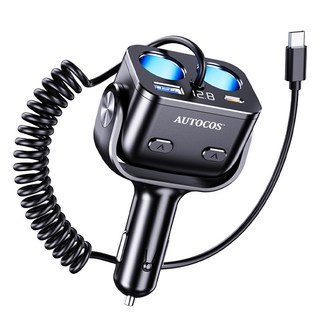 AUTOCOS PD QC3.0 超高速多功能車用充電器 ACI-TX, 1個, 2球