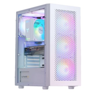 Jooyon 2024 Counter D4 Core i5 Intel 14代GeForce RTX 4060 Ti, WIN11 Home, 白色, D444F46TW-W, 16GB, 512GB