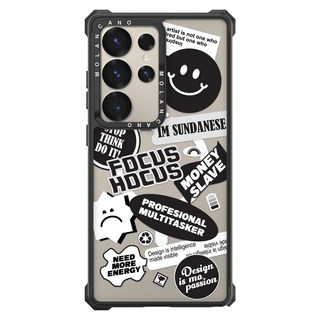 MOLAN CANO Galaxy Impact MagSafe 透明獨特設計手機殼