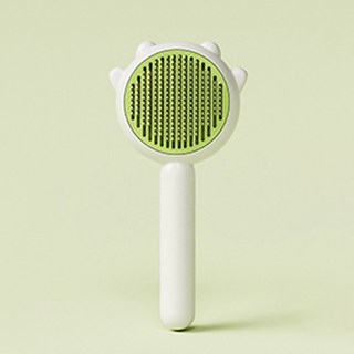 레드퍼피 고양이 해바라기 원터치 브러쉬, 새싹그린, 1개