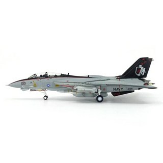 1 / 200 F-14A VF-154 黑騎士戰鬥機壓鑄模型 HG366597GY, 灰色, 1個