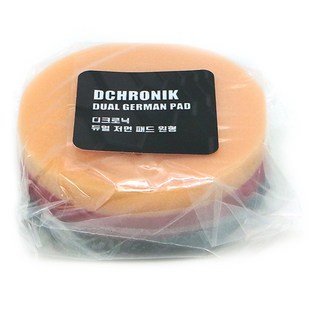 디크로닉 저먼패드 원형, 오렌지, 1개