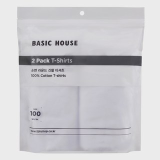 BASIC HOUSE 純棉高密度長袖T恤2件組 LATS0103