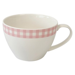 Paulers 幸運兔附把手拉麵碗, 白色, 1個