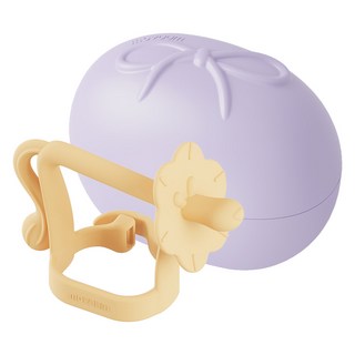 모윰 유아용 스타터 사자 치발기 세트, 치발기 + 케이스, 옐로우, 1세트