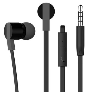 아이리버 브릭캔디 유선 이어폰, BVC-130, 블랙