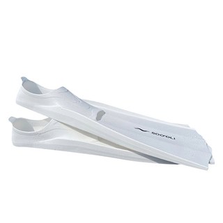 SooOli Hydro 長蛙鞋 浮潛蛙鞋 + 網袋組, 白色