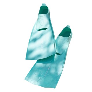 SooOli Hydro 長蛙鞋 浮潛蛙鞋 + 網袋組, 土耳其藍