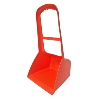 월드크린 미화 쓰레받기, 1개, 오렌지