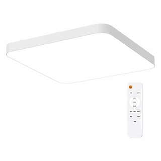 LED 三星晶片房間燈 60W + 遙控器套組, 白色 + 晝光色