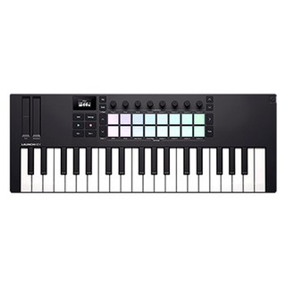 novation Launchkey Mini 37 Mark4 鍵盤控制器, Launchkey MINI 37 Mk4, 1個, 混合色