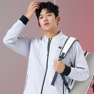 YONEX 男款冬季輕量運動鋪棉夾克 243WU005M