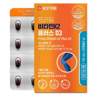 IL-YANG 一洋藥品 維他命K2&D3保健膠囊, 1個, 60顆