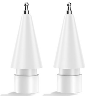 GOOSPERY Apple Pencil 半永久金屬筆尖 自動鉛筆型, 2個, 白色