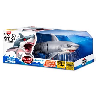 ROBOALIVE I-Vision 鯊魚娃娃, 160mm, 1個, 混合顏色