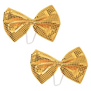 Party09 蝴蝶領結, 2個, 金色