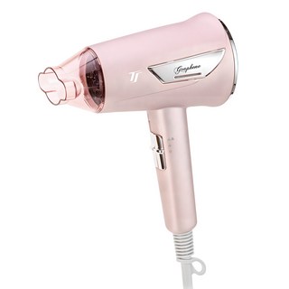 達新牌 石墨烯遠紅外線水潤負離子吹風機 TS-6880, 8000萬/cm³水潤負離子, 1500W, 粉色